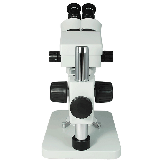 7X-45X Widefield Zoom Stereo Microscope, Binocular, Post Stand (Height 250mm)