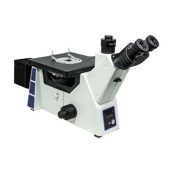 50-500X Inverted Halogen Coaxial Reflection Light Trinocular Inverted Metallurgical Microscope MT05140313
