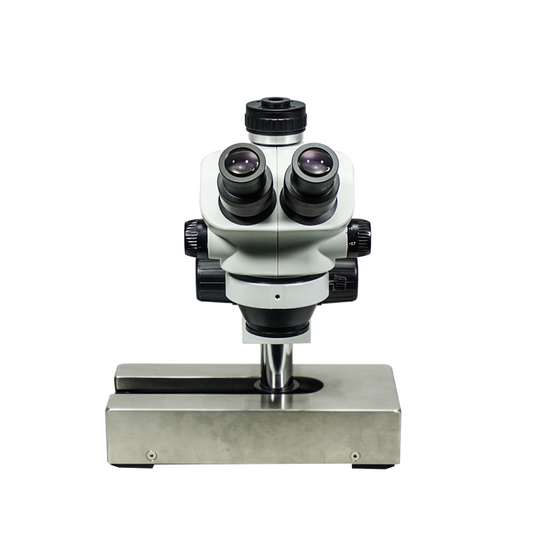 7-50X ESD Safe Gliding Base Stand Trinocular Zoom Stereo Microscope SZ19040232