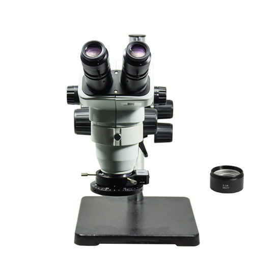 3.35-45X Polarizing LED Light Boom Stand Binocular Zoom Stereo Microscope SZ02060427