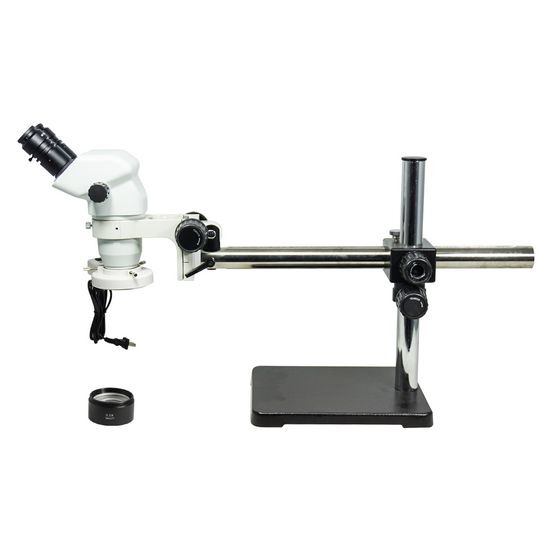 3.35-45X Boom Stand Fluorescence Light Binocular Zoom Stereo Microscope SZ02060425