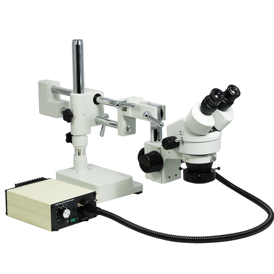 7-45X LED Light Dual Arm Stand Binocular Zoom Stereo Microscope SZ02010524