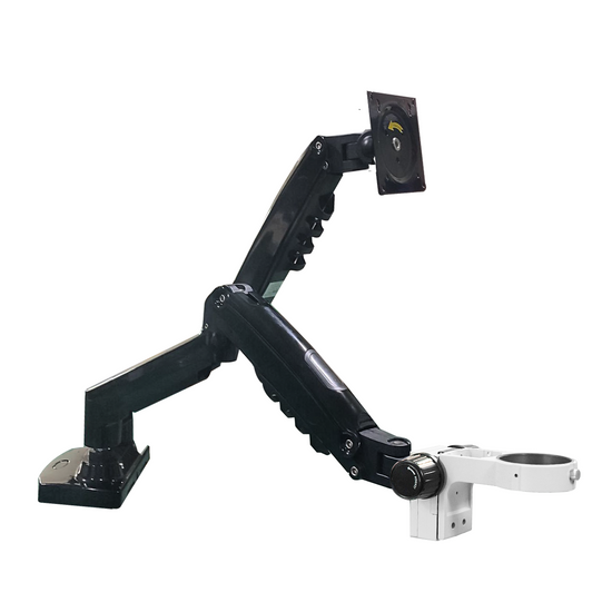 Focus Distance 50mm  76mm/Monitor Holder Dual Pneumatic Arm ST02071632