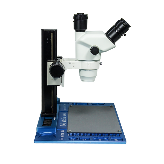 6.7-45X Track Stand Trinocular Zoom Stereo Microscope SZ02060051 6.7-45X Track Stand Trinocular Zoom Stereo Microscope SZ02060051