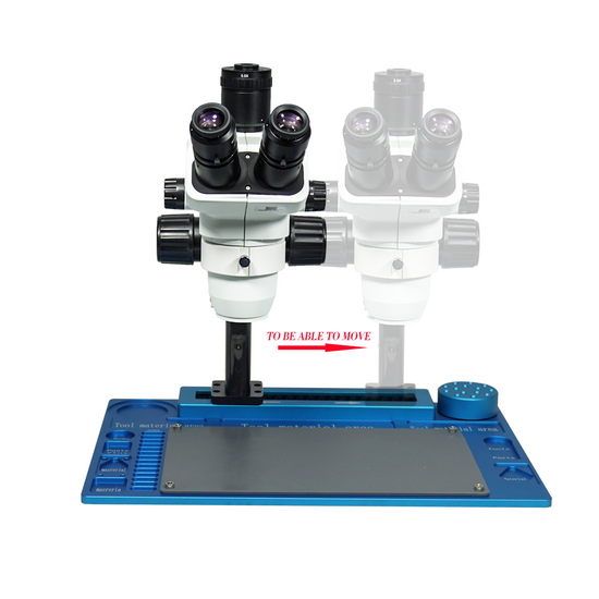 6.7-45X Track Stand Trinocular Zoom Stereo Microscope SZ02060051 6.7-45X Track Stand Trinocular Zoom Stereo Microscope SZ02060051
