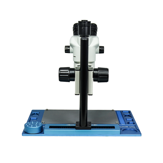 6.7-45X Track Stand Trinocular Zoom Stereo Microscope SZ02060051 6.7-45X Track Stand Trinocular Zoom Stereo Microscope SZ02060051