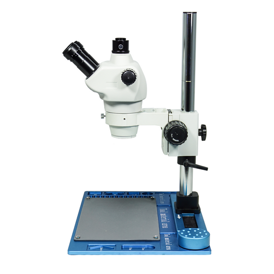 8-50X Post Stand Trinocular Zoom Stereo Microscope SZ02030271