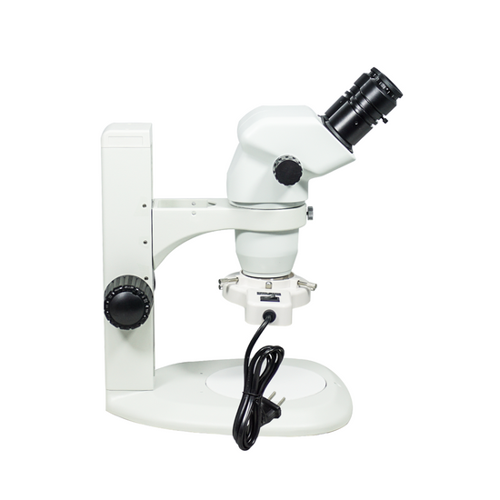 6.7-45X Track Stand Fluorescence Light Binocular Zoom Stereo Microscope SZ02060025