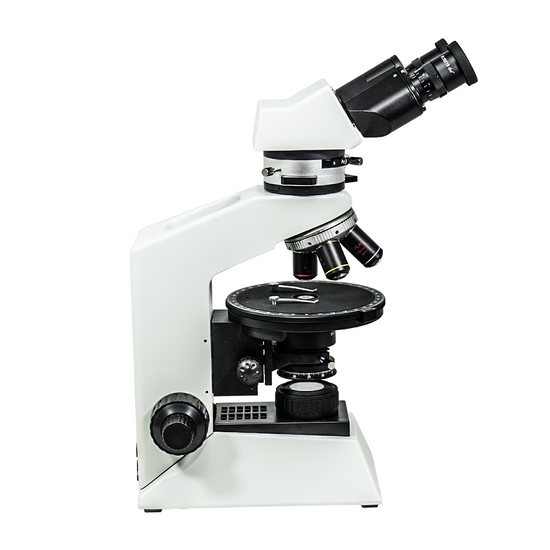 40-400X LED Coaxial Transmitted Light Binocular Polarizing Microscope PL05070213