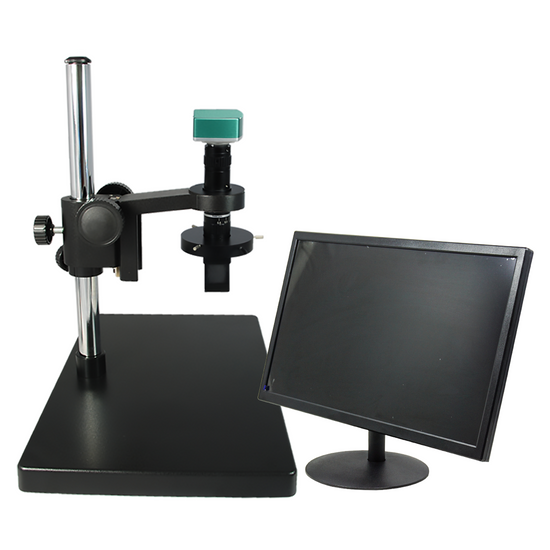 18.6-155.3X 2.0 Megapixels CMOS Post Stand 3D Video Zoom Microscope MZ02370311