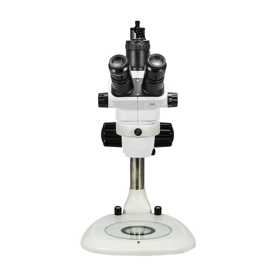 6.7-45X Post Stand LED Dual Illuminated Light  Trinocular Zoom Stereo Microscope SZ02060291