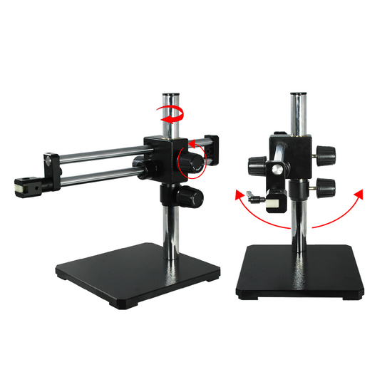 ESD Safe Horizontal Arm Length 544mm Vertical Post Height 380mm ESD Dual Arm Boom Stand ST19061231