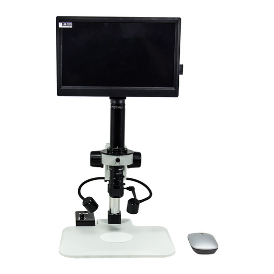 0.58-7X 2.0 Megapixels CMOS LED Light Post Stand Video Zoom Microscope MZ02130105