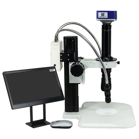 0.58-7X 8 Megapixels CMOS LED Light Track Stand Video Zoom Microscope MZ02130202