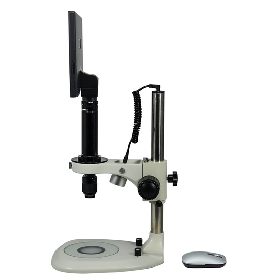 0.7-4.5X 2.0 Megapixels CMOS Post Stand LED Dual Illuminated Light  Video Zoom Microscope MZ02120115