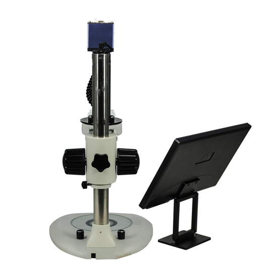 0.7-4.5X 2.0 Megapixels CMOS Post Stand LED Dual Illuminated Light  Video Zoom Microscope MZ02120113