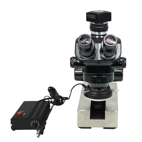 3.0 Megapixels 7-50X CMOS LED Light ESD Safe Gliding Base Stand Trinocular Zoom Stereo Microscope SZ02090236