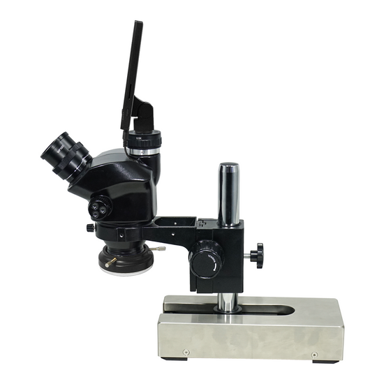 2.0 Megapixels 7-50X CMOS LED Light ESD Safe Gliding Base Stand Trinocular Zoom Stereo Microscope SZ02090237