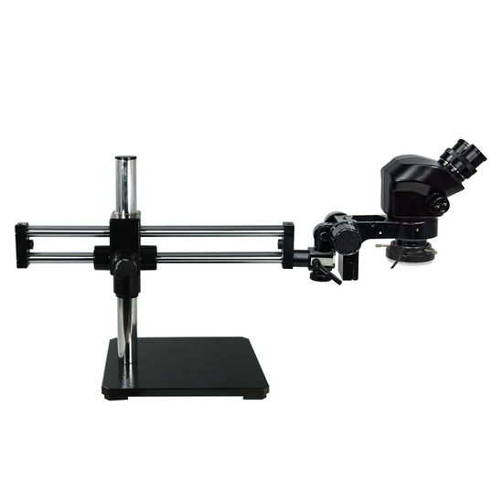 7-50X LED Light ESD Safe Dual Arm Stand Binocular Zoom Stereo Microscope SZ02090543
