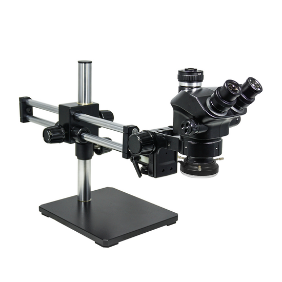 7-50X LED Light ESD Safe Dual Arm Stand ESD Trinocular Zoom Stereo Microscope SZ02090554 7-50X LED Light ESD Safe Dual Arm Stand ESD Trinocular Zoom Stereo Microscope SZ02090554