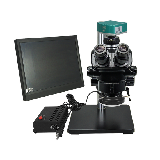 2.0 Megapixels 7-50X CMOS LED Light ESD Safe Dual Arm Stand Trinocular Zoom Stereo Microscope SZ02090555