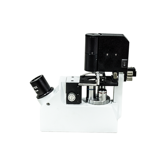 40-400X LED Coaxial Transmitted Light Inverted XY Stage Travel Distance 50x30mm Portable Inverted Biological Microscope BM09030103
