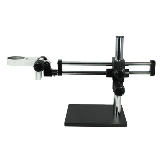 Microscope Boom Stand, Double Arm, Heavy Duty, with 76mm Focus Rack ST48061102