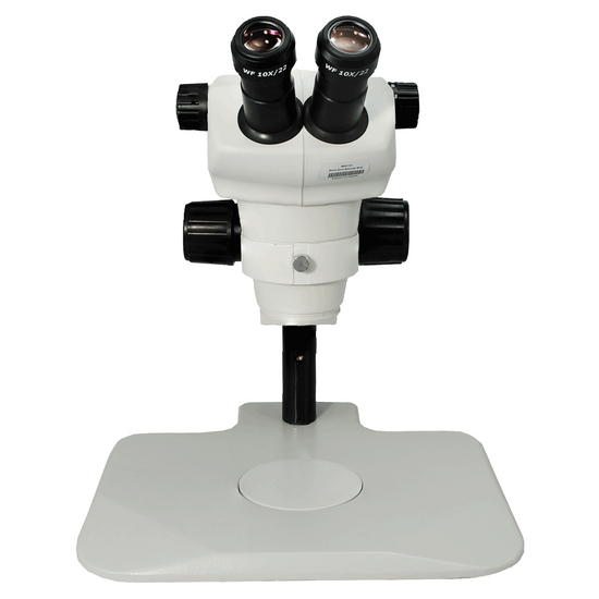 8X-50X Widefield Zoom Stereo Microscope, Binocular, Track Stand (Track Length 325mm)