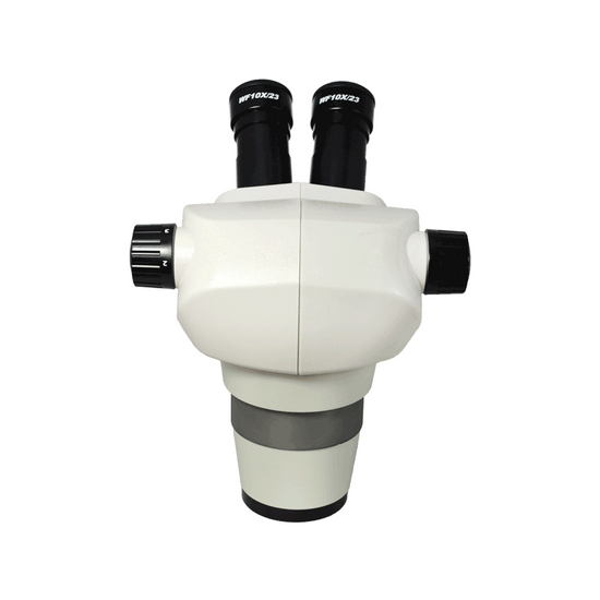 6-50X Zoom Stereo Microscope Head, Binocular, Field of View 23mm Working Distance 115mm SZ04031121