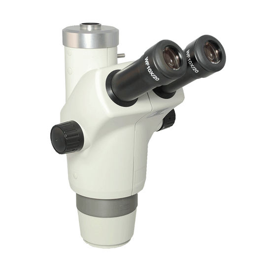 6-50X Zoom Stereo Microscope Head, Trinocular, Field of View 23mm Working Distance 115mm SZ04031132