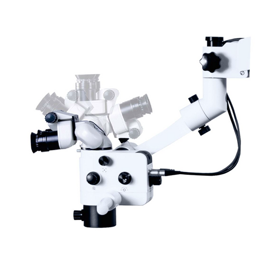 3.6X/5.4X/9X/14.4X/22.5X LED Coaxial Reflection Light Pneumatic Arm Floor Stand Trinocular Parallel Multiple Power Operation Surgical Microscope SM51040192