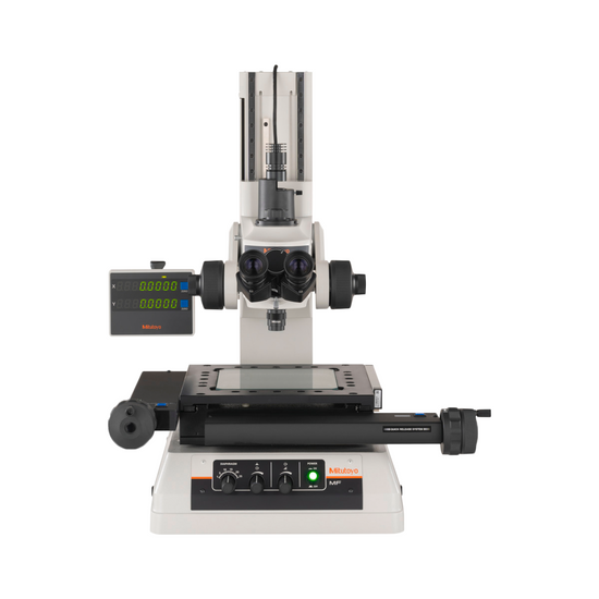 30X LED Dual Illuminated Light XY Stage Travel Distance 400x200mm Measuring Microscope (Measuring Range: 400x200) Mitutoyo-176-965-13 30X LED Dual Illuminated Light XY Stage Travel Distance 400x200mm Measuring Microscope (Measuring Range: 400x200) Mitutoyo-176-965-13