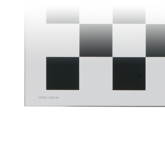Manufacturing Precision ±10μm Glass Checkerboard Calibration Target (600x450mm 12x9) CT20020104