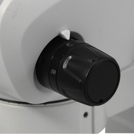 6.6X-51X WF Binocular Zoom Stereo Microscope Track Stand High Eyepoint Eyepiece
