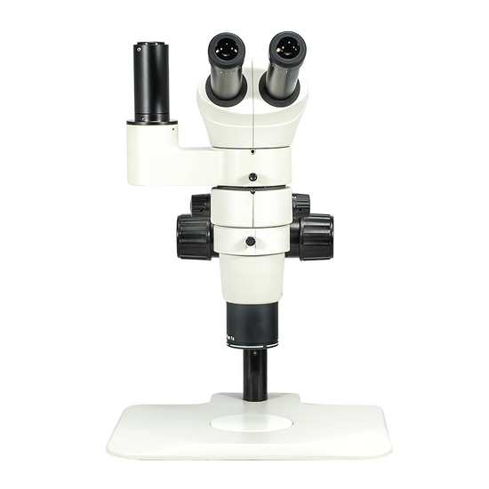 8-65X Track Stand Trinocular Parallel Zoom Stereo Microscope PZ02020232