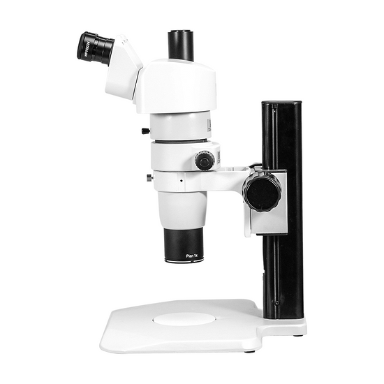8-50X Track Stand Trinocular Parallel Zoom Stereo Microscope PZ02020234
