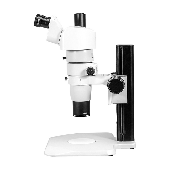 8-65X Track Stand Trinocular Parallel Zoom Stereo Microscope PZ02020235