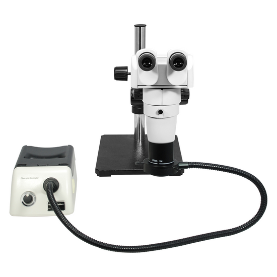8-80X Halogen Light Dual Arm Stand Binocular Parallel Zoom Stereo Microscope PZ02050144