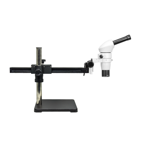 8-50X Ball Bearing Boom Stand Binocular Parallel Zoom Stereo Microscope PZ02080221