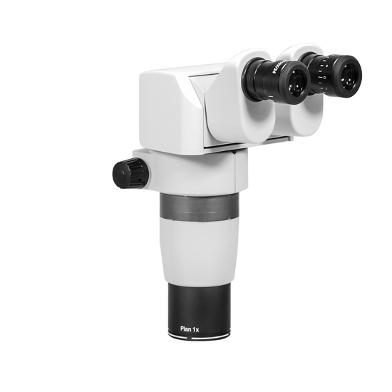 8-65X Parallel Zoom Stereo Microscope Head, Binocular, Adjustable Eyetube Angle 0-35 Degrees with Focusable Eyepieces PZ04011222