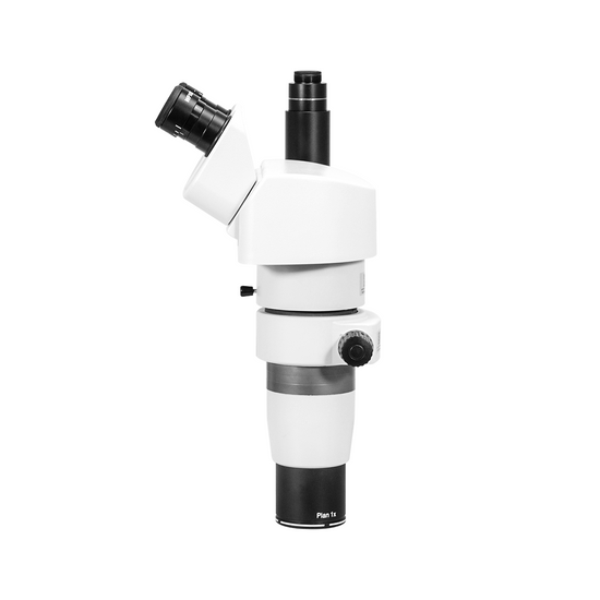 8-50X Parallel Zoom Stereo Microscope Head, Trinocular, Adjustable Eyetube Angle 0-35 Degrees with Focusable Eyepieces PZ04011132