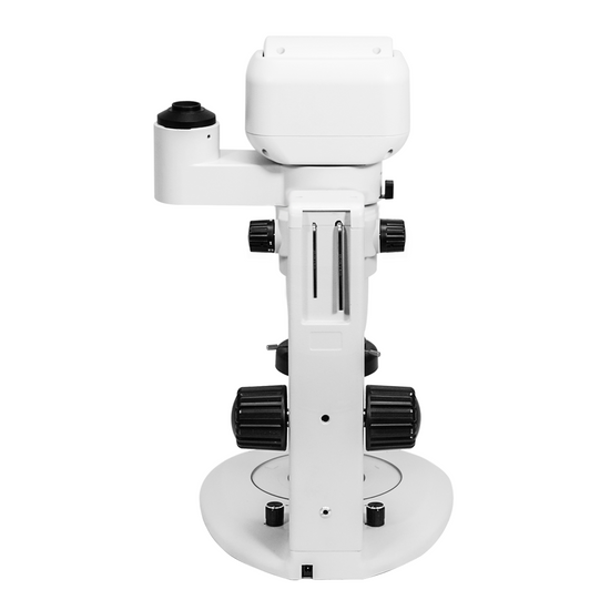 8-65X LED Transmitted Light Track Stand Trinocular Parallel Zoom Stereo Microscope PZ17110132