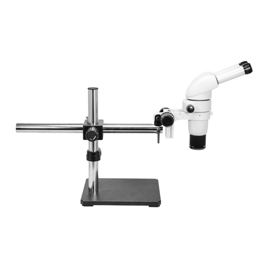 8-65X Boom Stand Binocular Parallel Zoom Stereo Microscope PZ02141121
