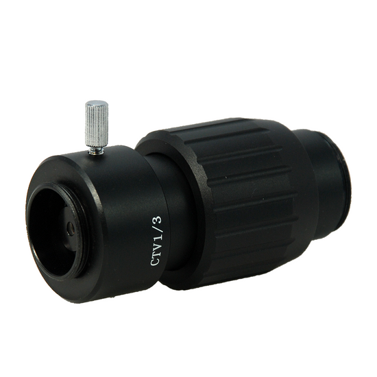 0.35X Adjustable Microscope Camera Coupler C-Mount Adapter 28mm