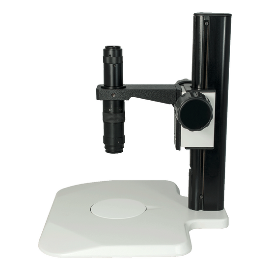 0.35X-2.25X Industrial Inspection Video Zoom Microscope, Track Stand