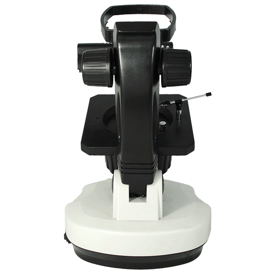 Jewelry Gem Microscope Stand, B&L Focus Rack, Top and Bottom Light, Fluorescent and Halogen