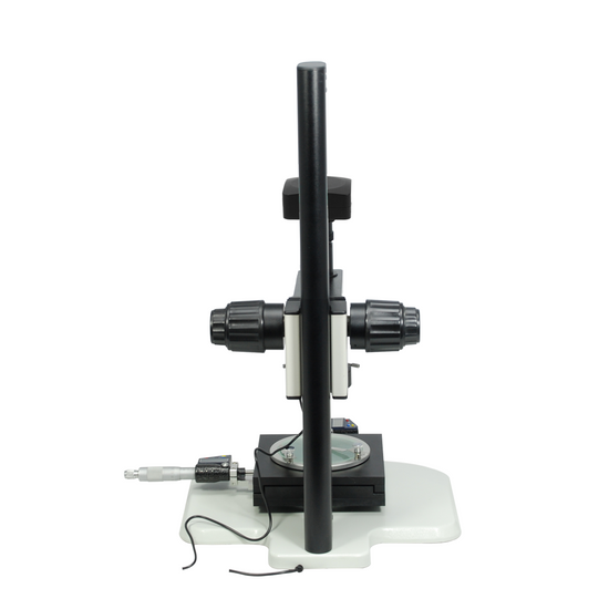 0.35-2.25X 3.0 Megapixels CMOS LED Light Track Stand XY Stage Travel Distance 2x2″ Measurement Microscope MS02030111