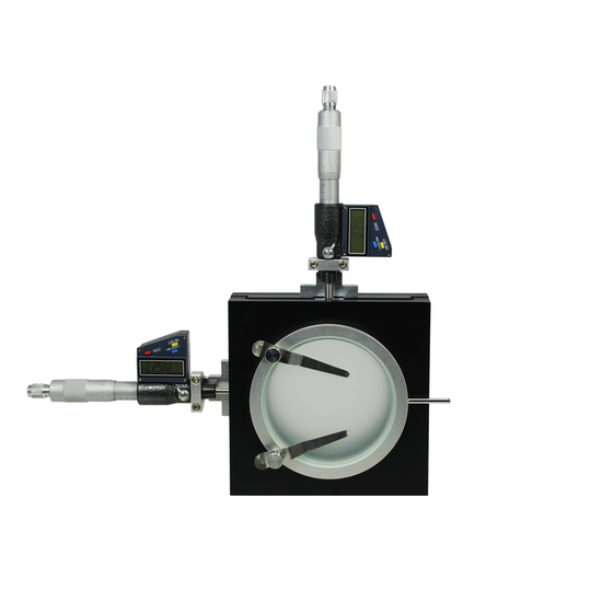 XY Mechanical Measurement Stage for Microscopes + Digital Micrometer Head
