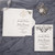 Gorgeous Chandelier Flat Laser Cut Invitation Suite - Invitation, Laser Cut Pocket, RSVP Card & Envelopes