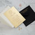 Screen Printing Gold Mirror Acrylic Wedding Invitation Suite 1mm - Invitation, RSVP Card & Envelopes